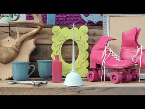 Krylon『the First Ever Pinterest Yard Sale』 – youtube